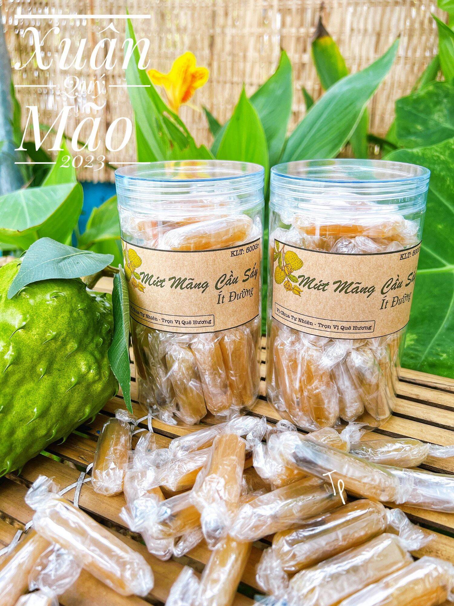 Mứt mãng cầu sấy ít đường 500g (Loại đặc biệt)