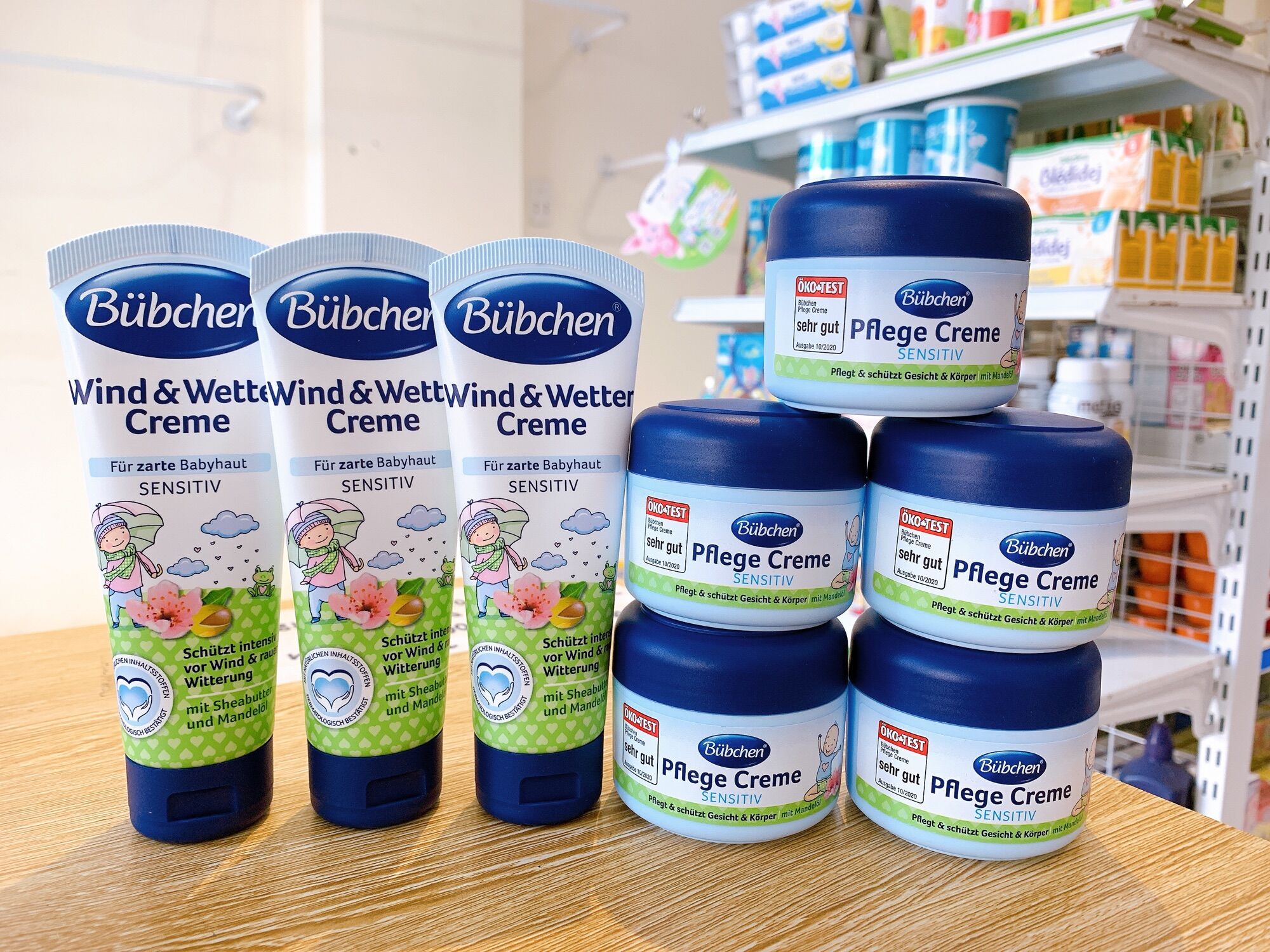 Kem dưỡng da bubchen wind & wetter - bubchen pflege creme đức cho bé 75ml