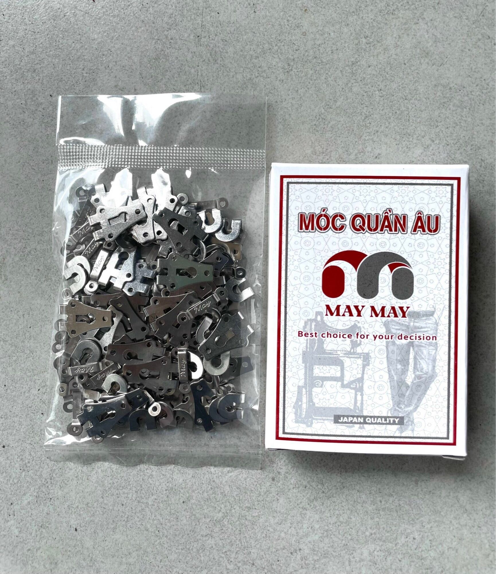 Hộp móc quần âu May May
