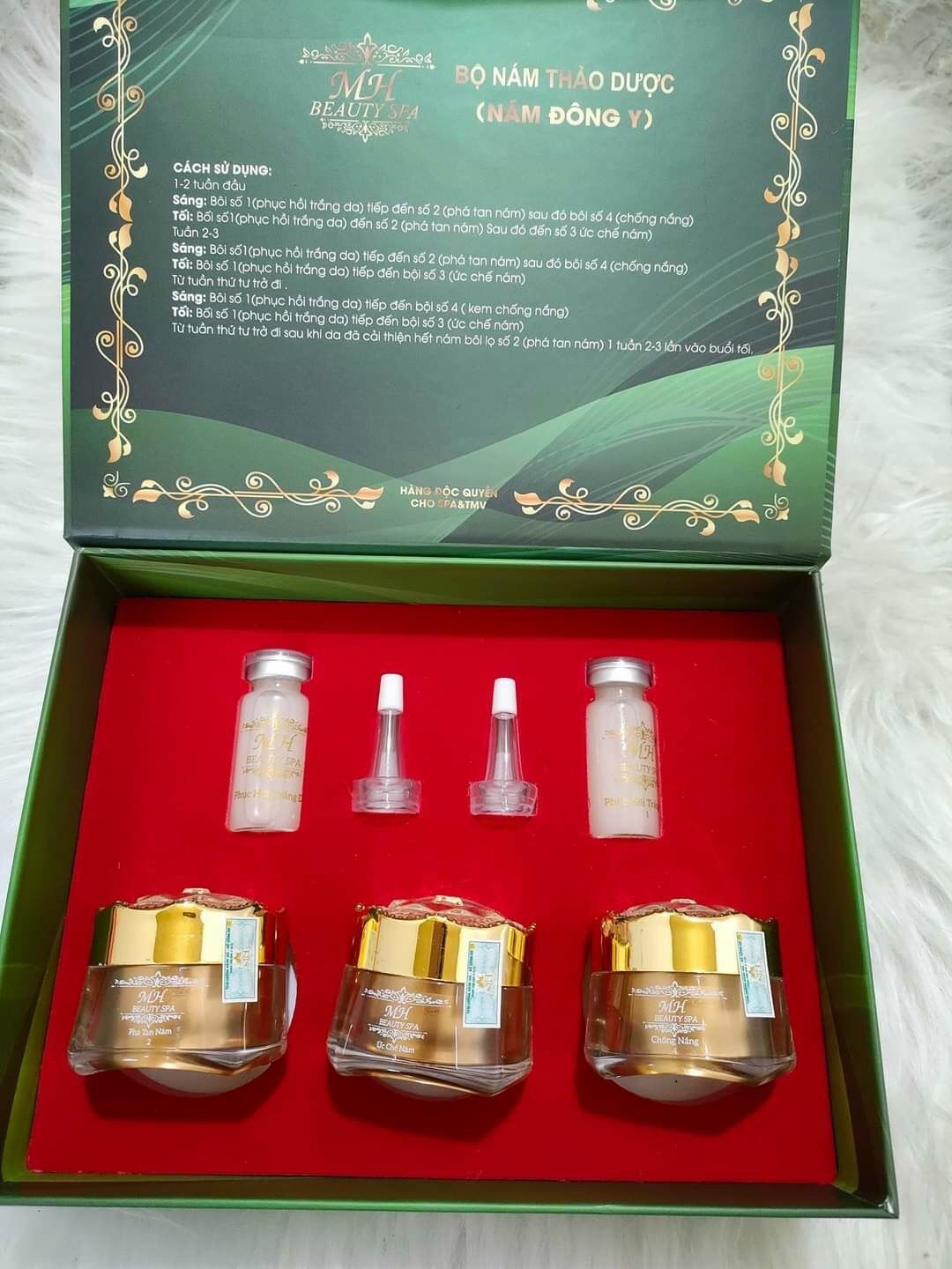 Bộ nám đông y thảo dược mh spa