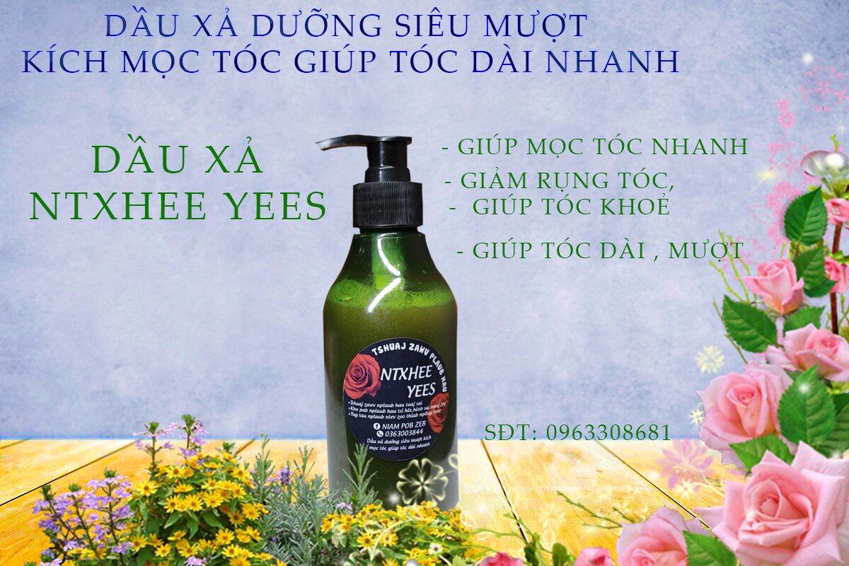 Dầu xả siêu dưỡng tóc, giúp mọc tóc, giảm rụng tóc