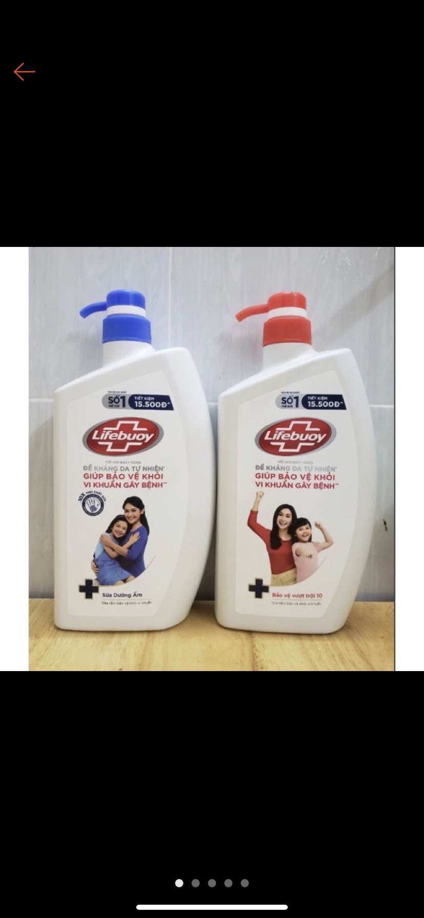 Sữa tắm Lifebuoy 850g