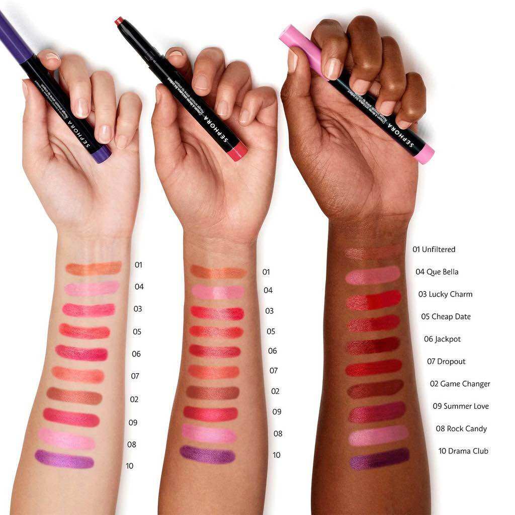 Son sáp bút chì Sephora Rouge Smooth Shine Lip Crayon