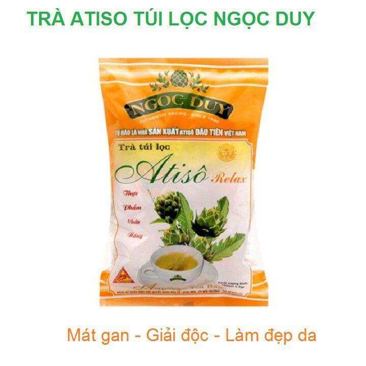 Trà túi lọc atiso Ngọc Duy ( Loại 50 túi lọc)