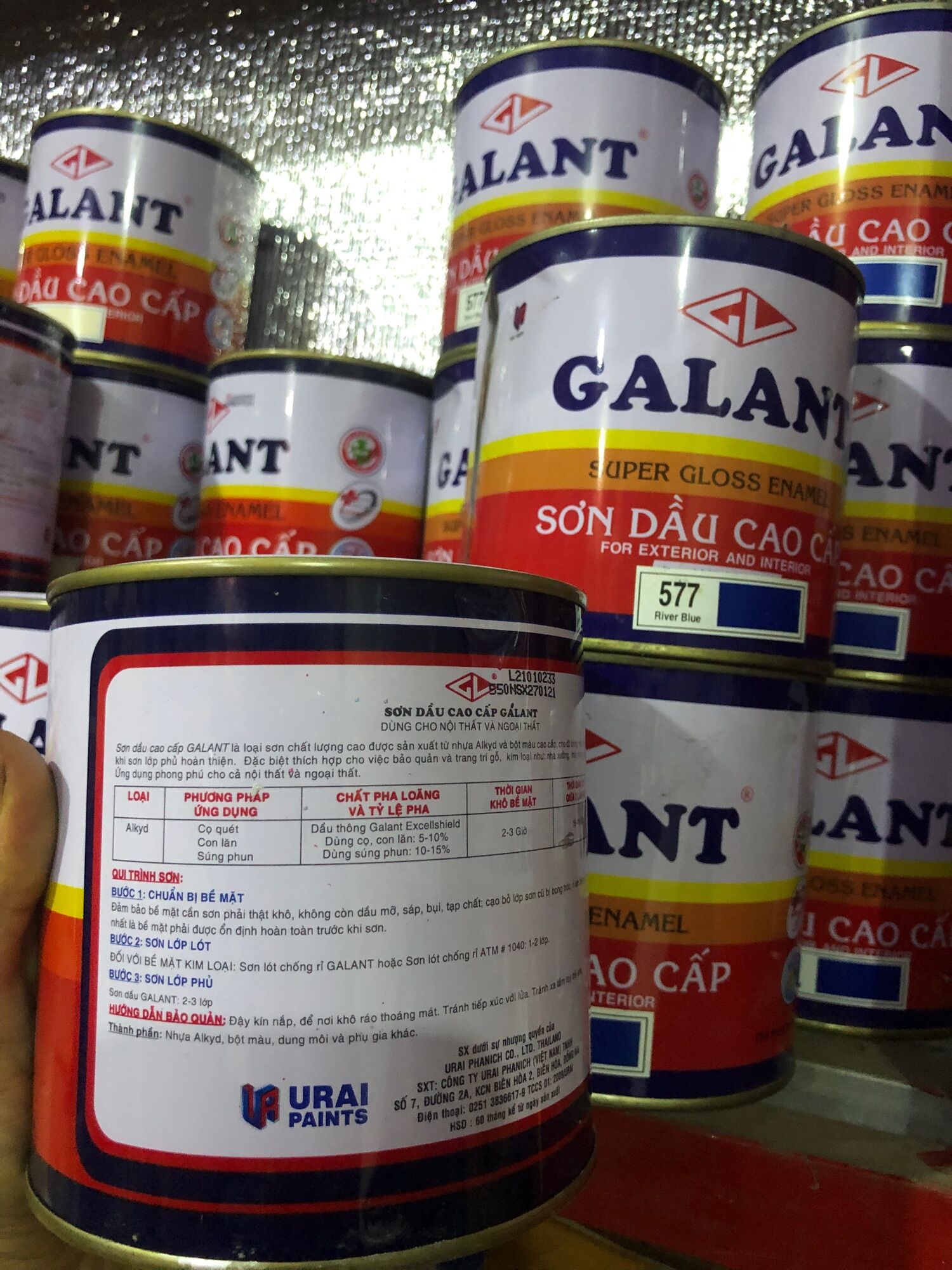 Sơn Dầu Galant Màu Đặc Biệt / LON 800ml