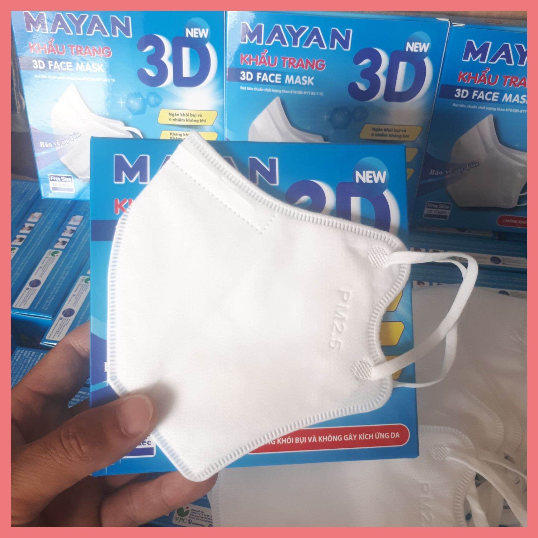 Khẩu trang mayan 3d pm2.5