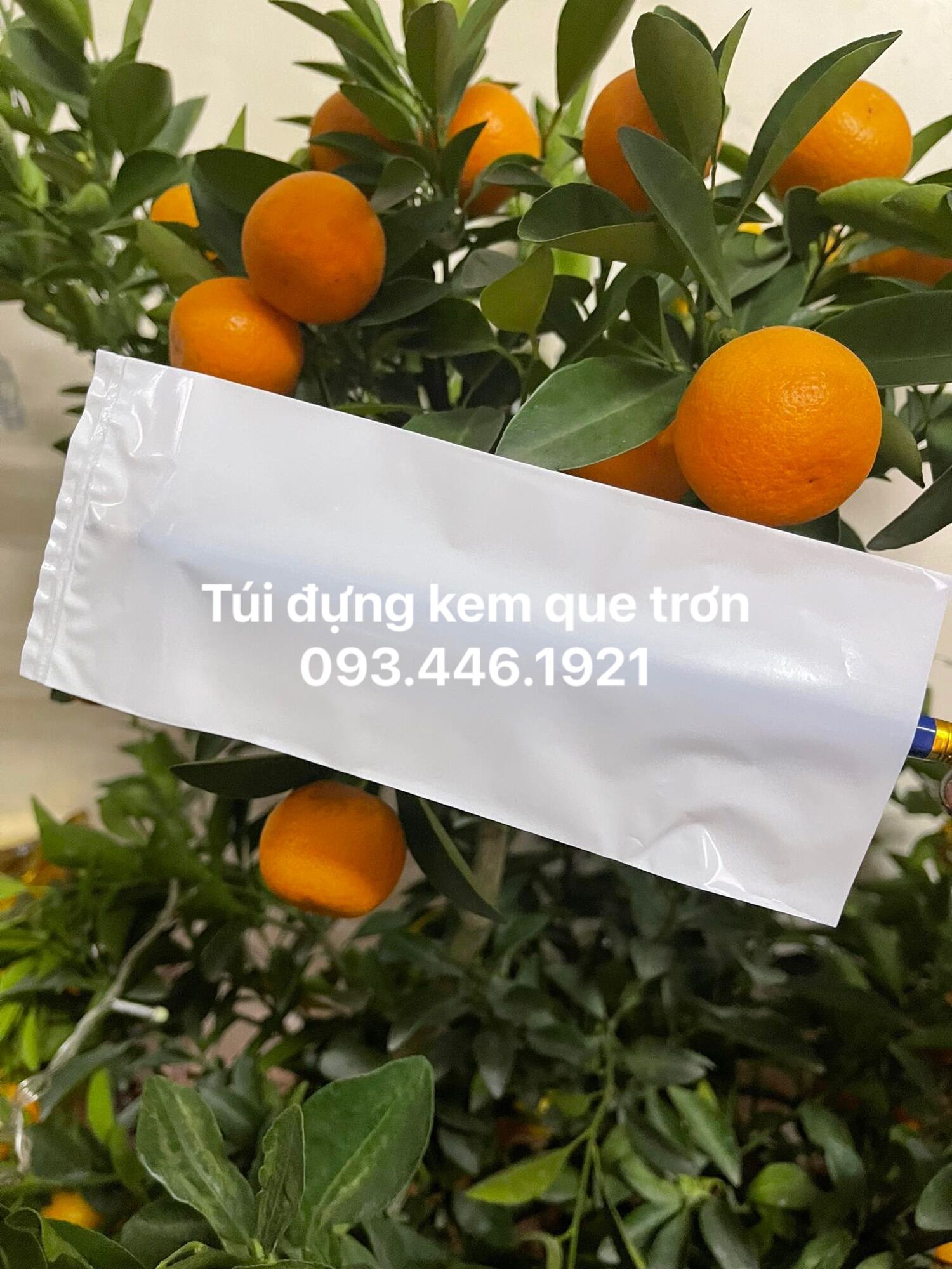 1 lạng túi đựng kem que có in sẵn vị, kem que socola, kem que