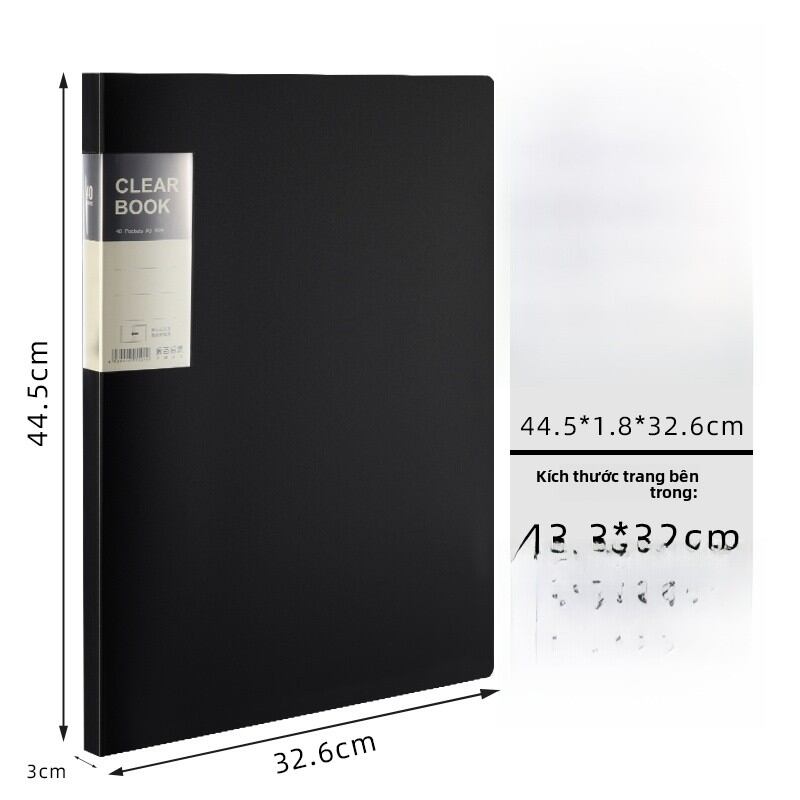 A3 Lateral Entry File Folder 8K Artwork Collection Album Student Art Paper Preservation Storage Mult