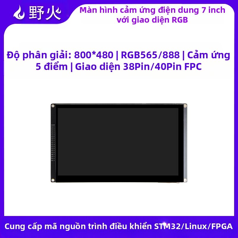 YEHUO | Touch Capacitive Screen 7inch Development Board Compatibility Giá 1,506,000 Đồng*Miễn phí vận chuyển