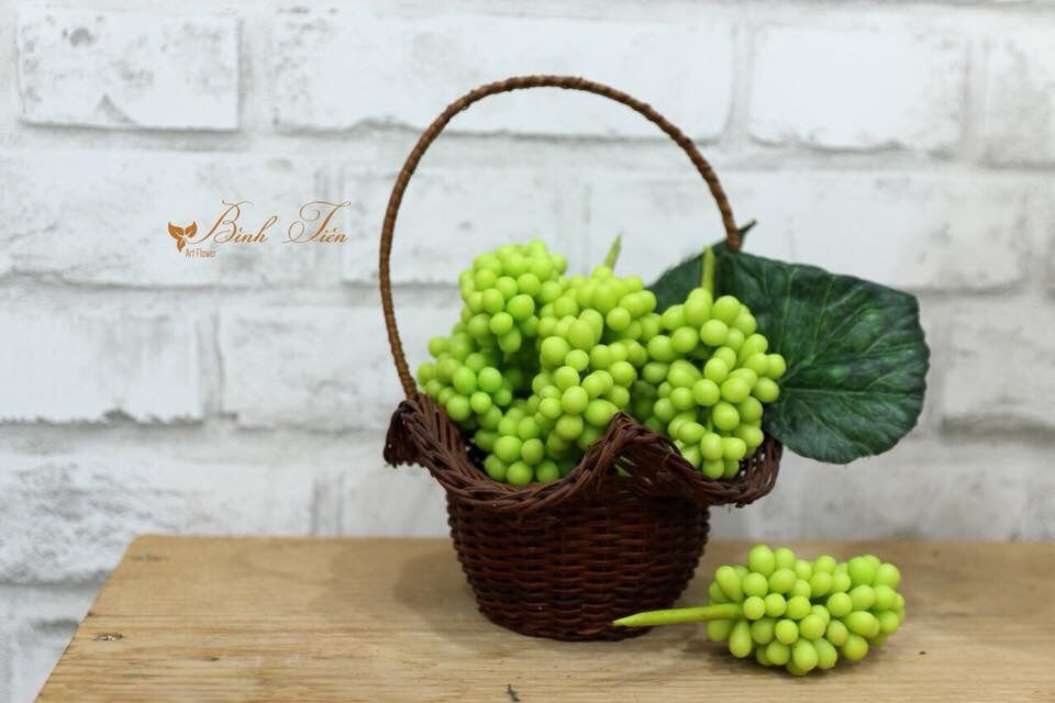 HOA ĐẤT SÉT - ĐẤT SÉT XANH LÀM LÁ ( 1KG=4 GÓI)