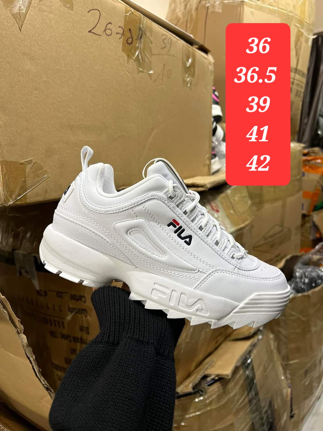 [ HÀNG CHÍNH HÃNG ] Giày FILA DISRUPTOR REAL AUTHENTIC 100%