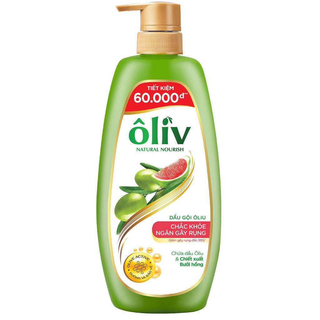 Dầu Gội Ôliv Chắc Khỏe và Bồng Bềnh 1Lít