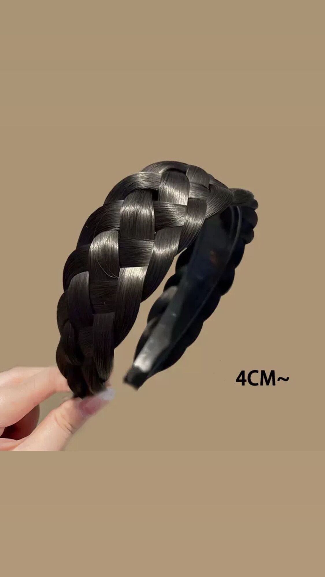 Bờm Cài Tóc Bện Tóc Bản To Cao Cấp
