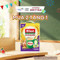 Thực phẩm bổ sung sữa hạt ngũ cốc B'fast Canxi hộp x 40gói x 25gr