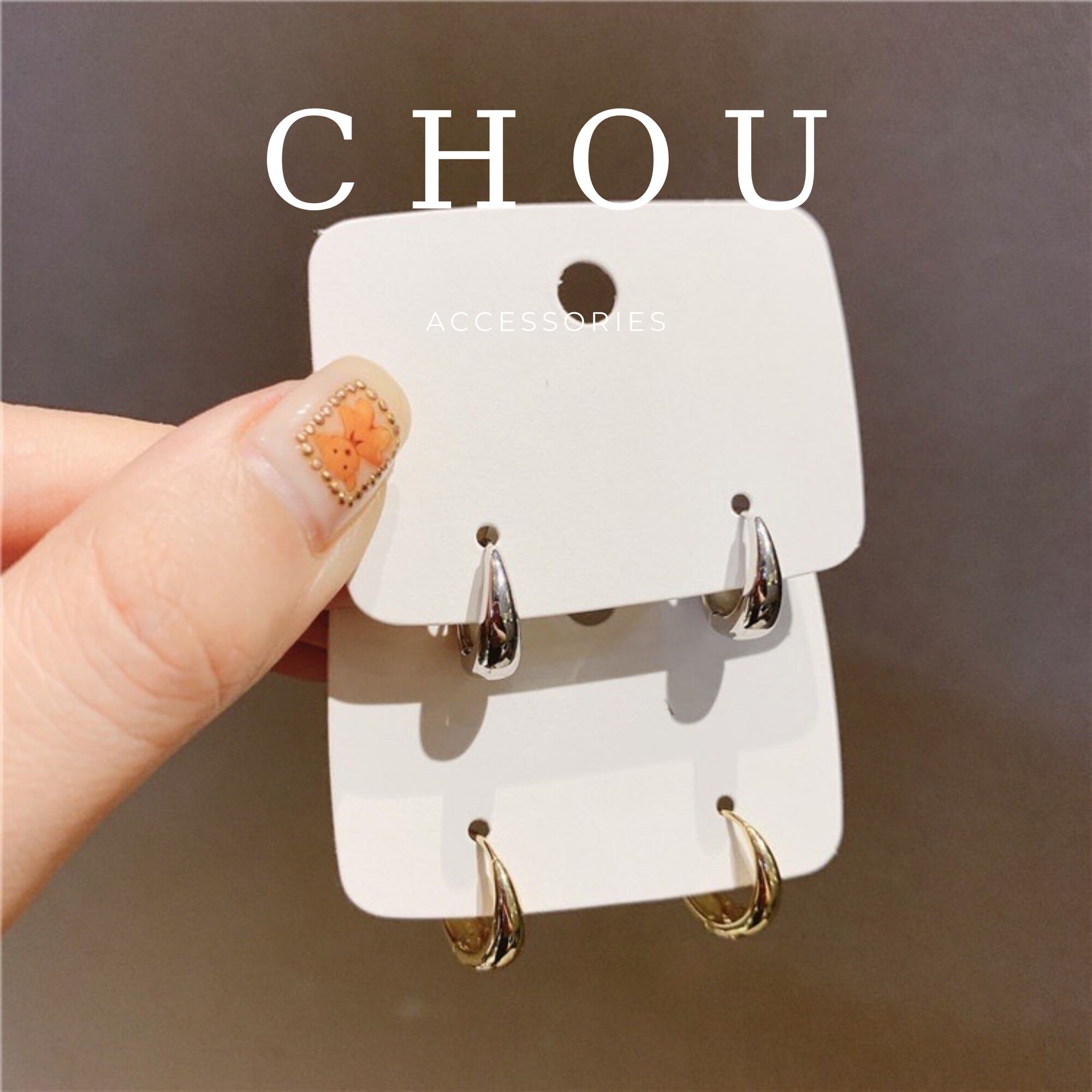 Bông Tai Mini CHOU ACCESSORIES MixASale