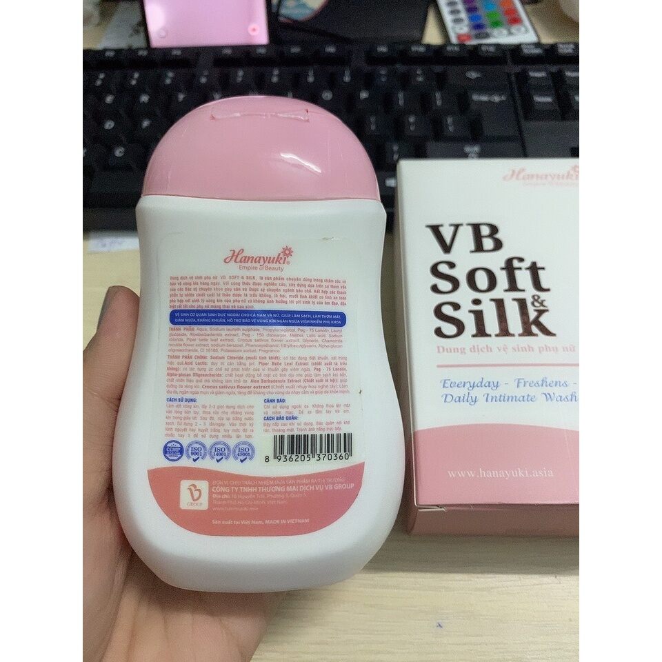 Dung Dịch Vệ Sinh Hana Hồng mẫu mới