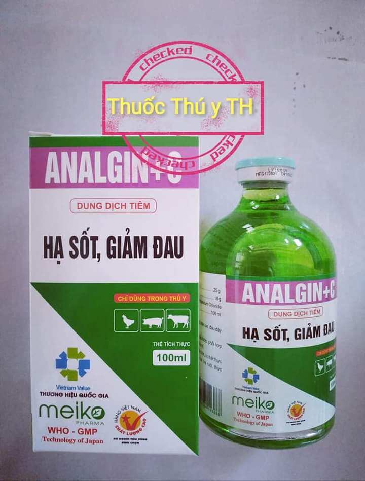 ANAlGIN + C Hạ sốt, giảm đau