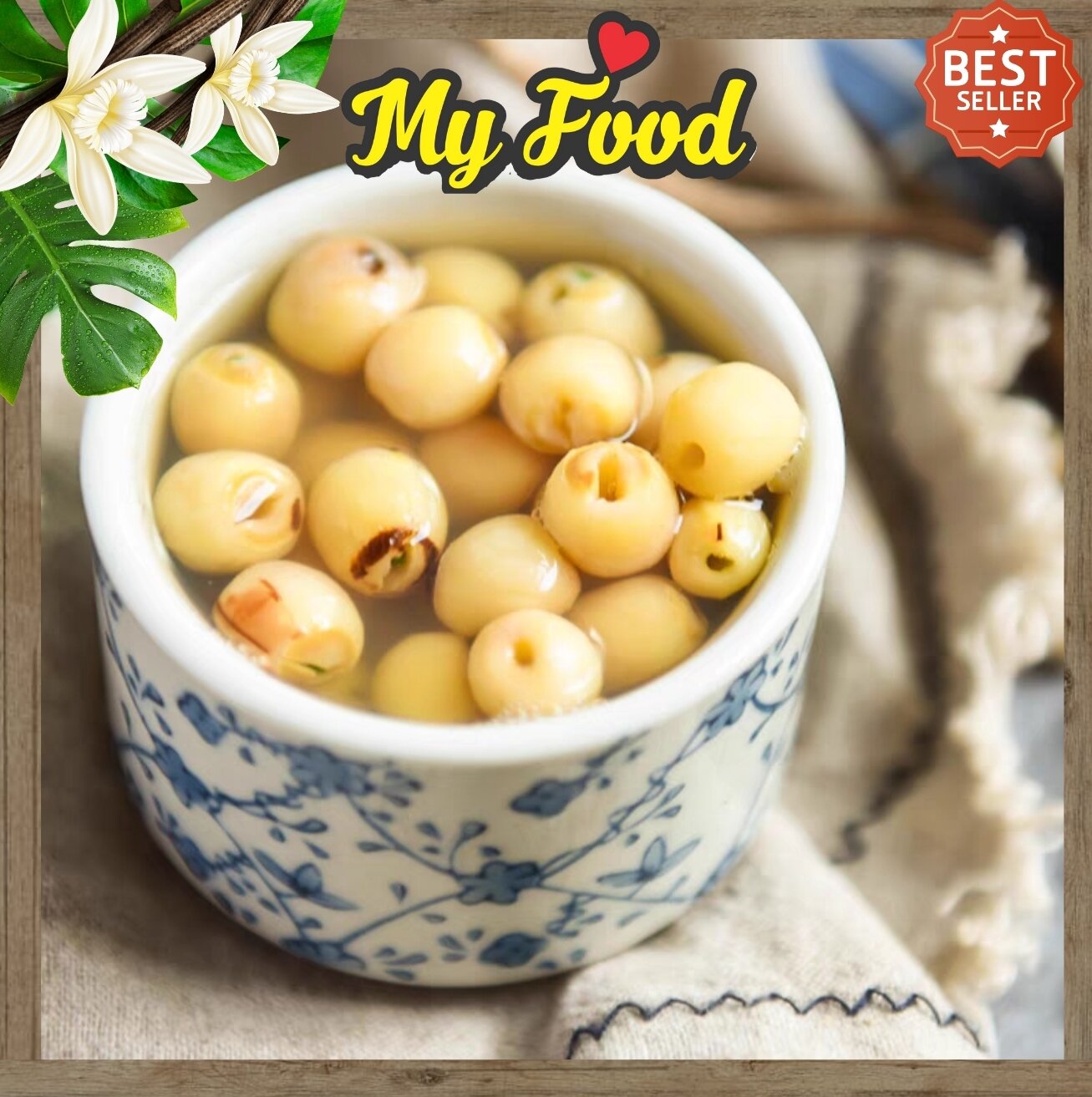 1 kg of Delicious Grade 1 Lotus Seeds