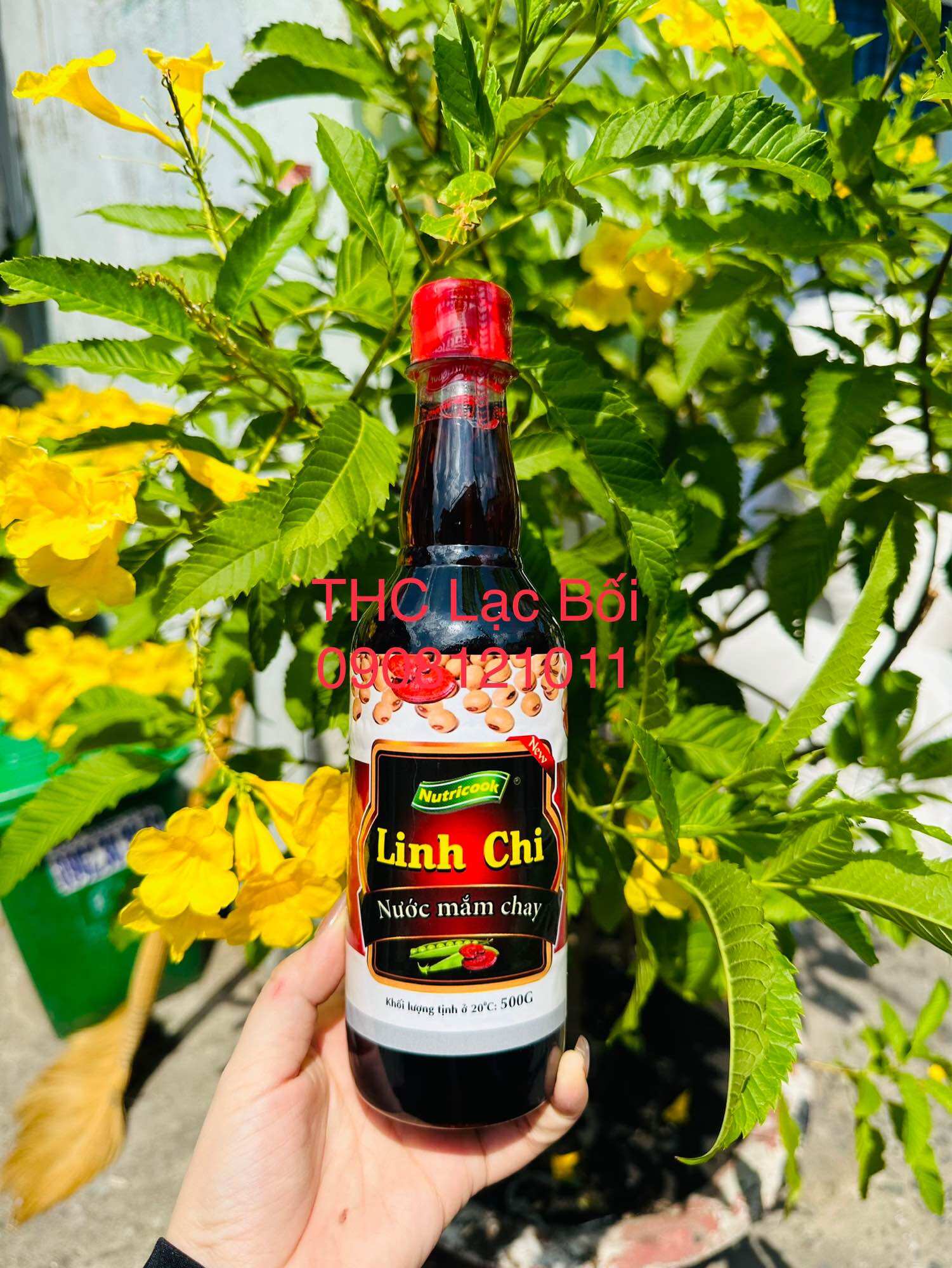 Nước mắm chay linh chi 500g