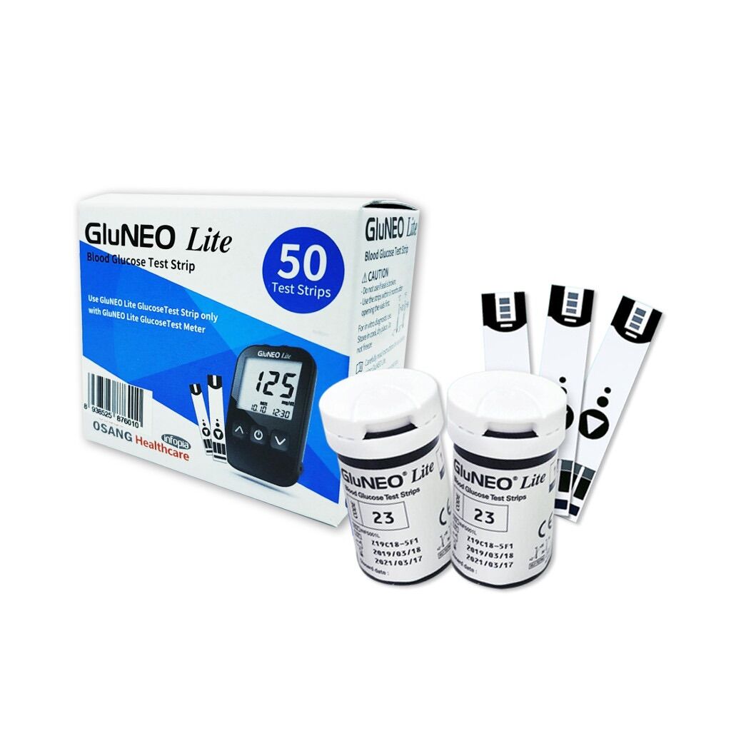 Que thử đường huyết GluNeo Lite