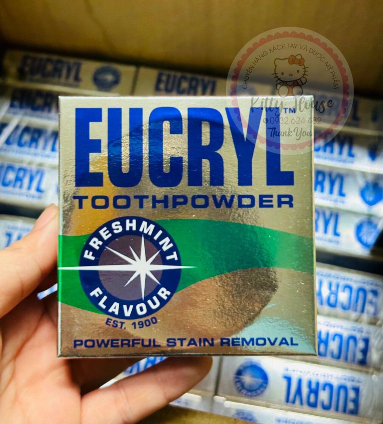 BỘT TRẮNG RĂNG EUCRYL HỘP 50g