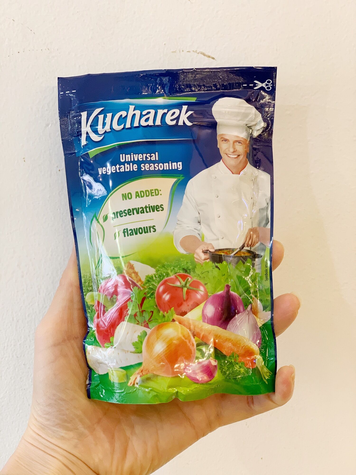 Hạt nêm rau củ quả Kucharek của Đức/200g