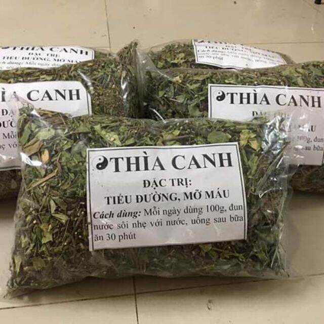 Giá tốt dây thìa canh xanh thơm đẹp túi 1kg.