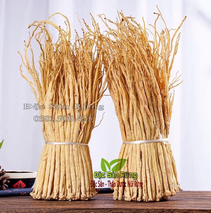 1kg  Đẳng Sâm Khô Nguyên Chất - Sạch ,Thơm