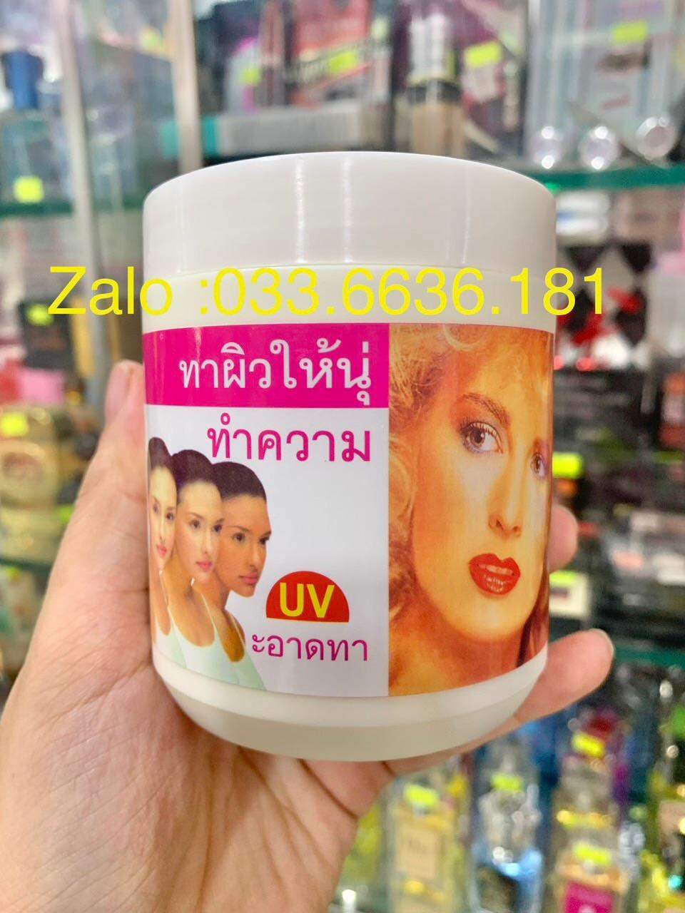 kem tẩy trắng cô gái tóc xù Thái Lan hủ 250gram (lẻ)