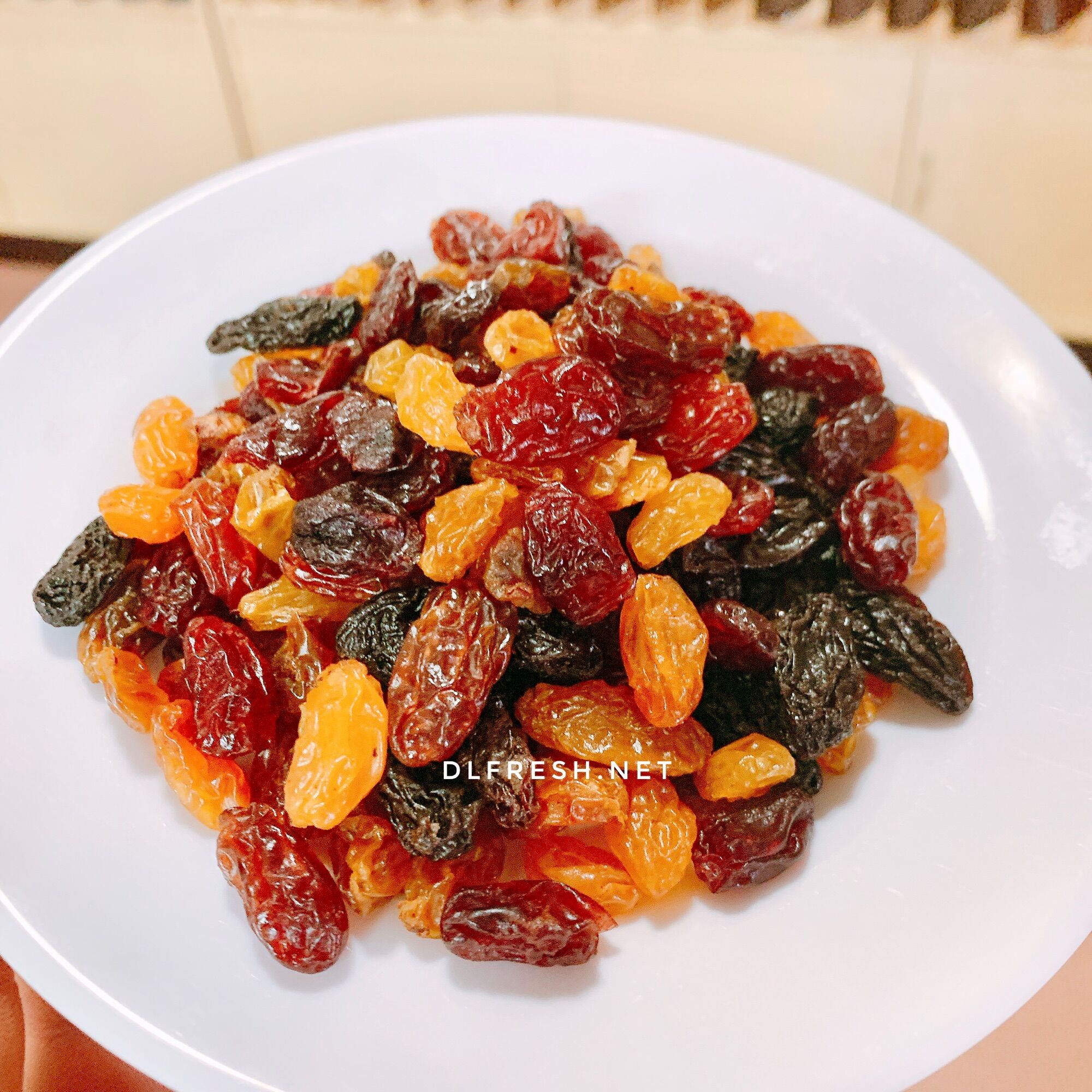 Nho Khô Mix Vị DLFresh Đặc Sản Đà Lạt Hũ 350gr