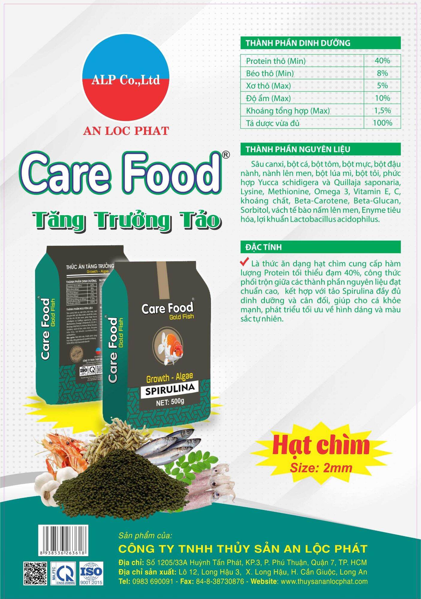 [HCM]Cám tảo Chìm 2ly