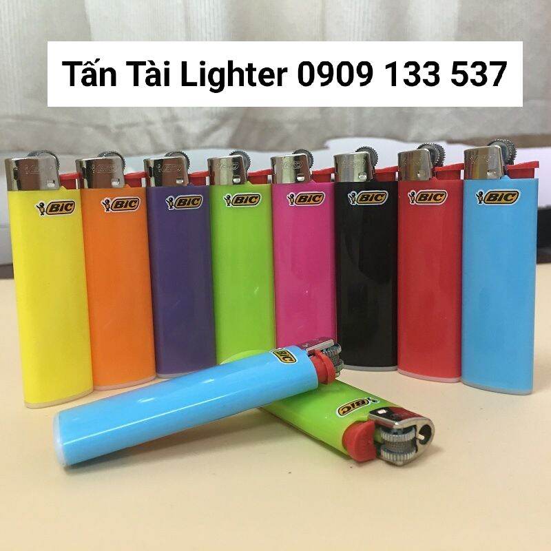 Bật Lửa  Hột Quẹt BIC J6 size Lớn (Hộp 50c)