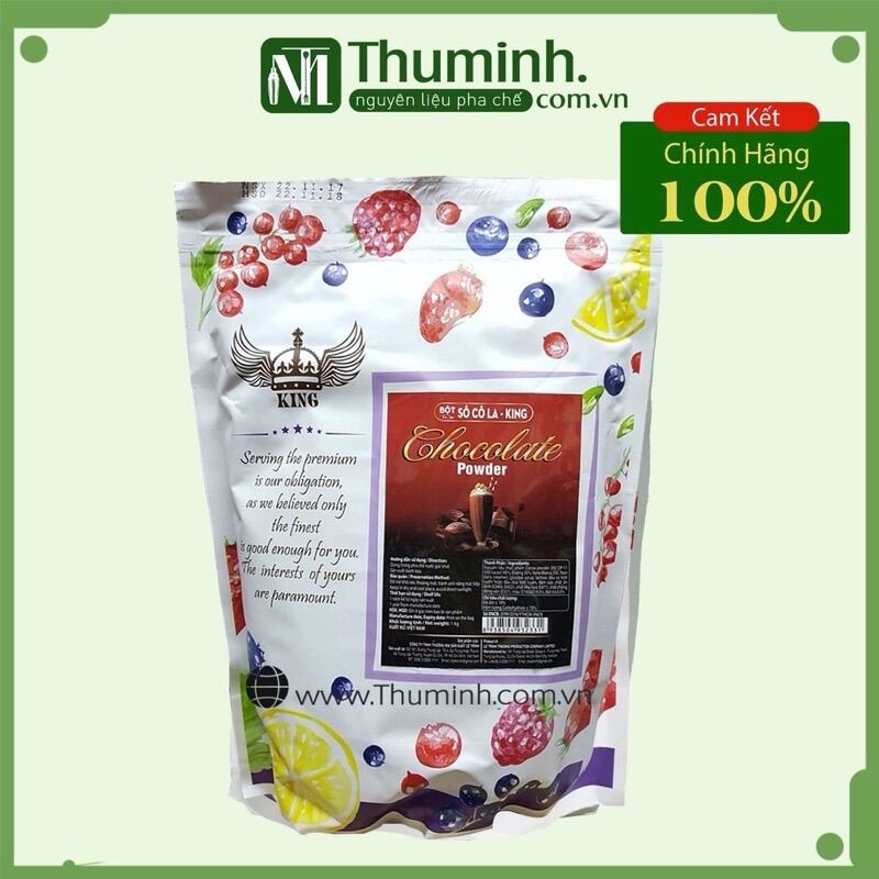 Bột trà sữa hương socola king 1kg