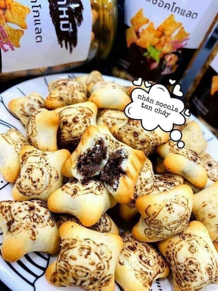 🐻🐻 𝐁𝐀́𝐍𝐇 𝐆𝐀̂́𝐔 𝐓𝐇𝐀́𝐈 𝐋𝐀𝐍 🍫🍫VỊ SOCOLA