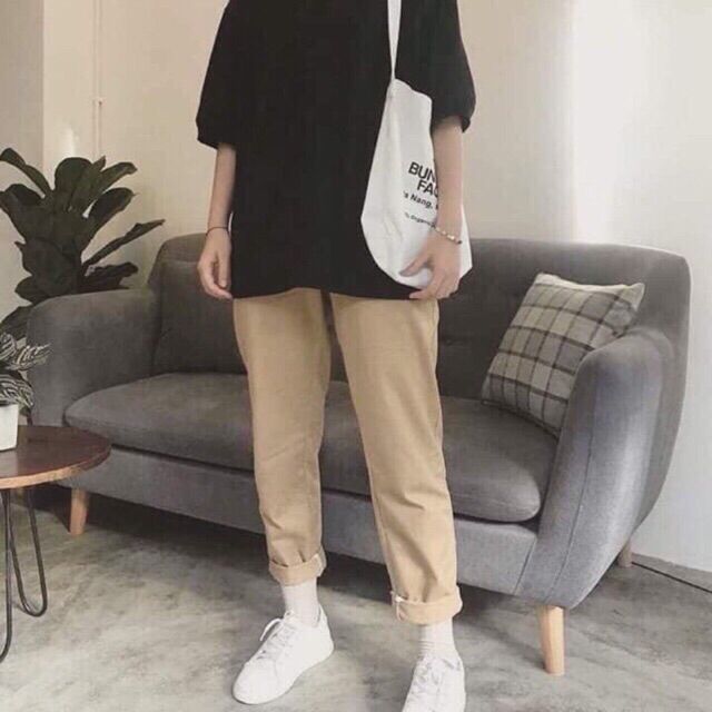 Quần kaki xuông học sinh