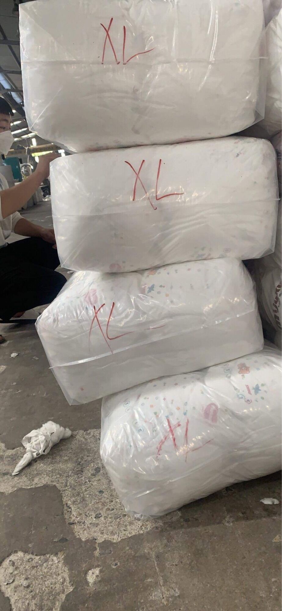 Combo 100 Bỉm quần Huggies đủ size