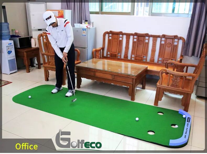 THẢM PUTTING GOLF - THẢM PUT GOLF 3 HỐ KÈM 5 bóng