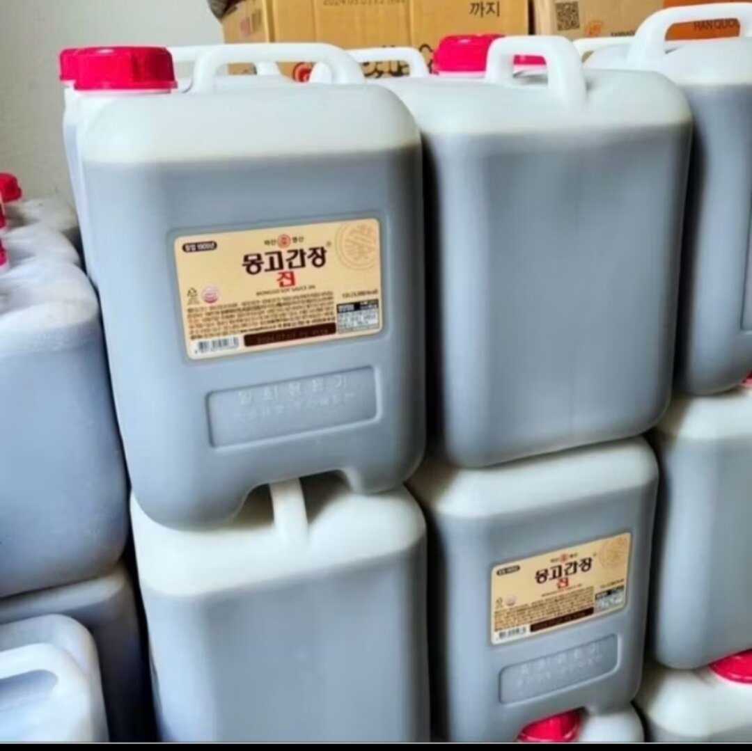 Giá sỉ) Nước tương Mongo 13 lít nhập khẩu Hàn Quốc