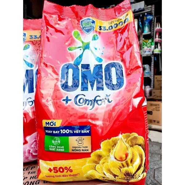 Bột giặt omo comfort 2,7kg