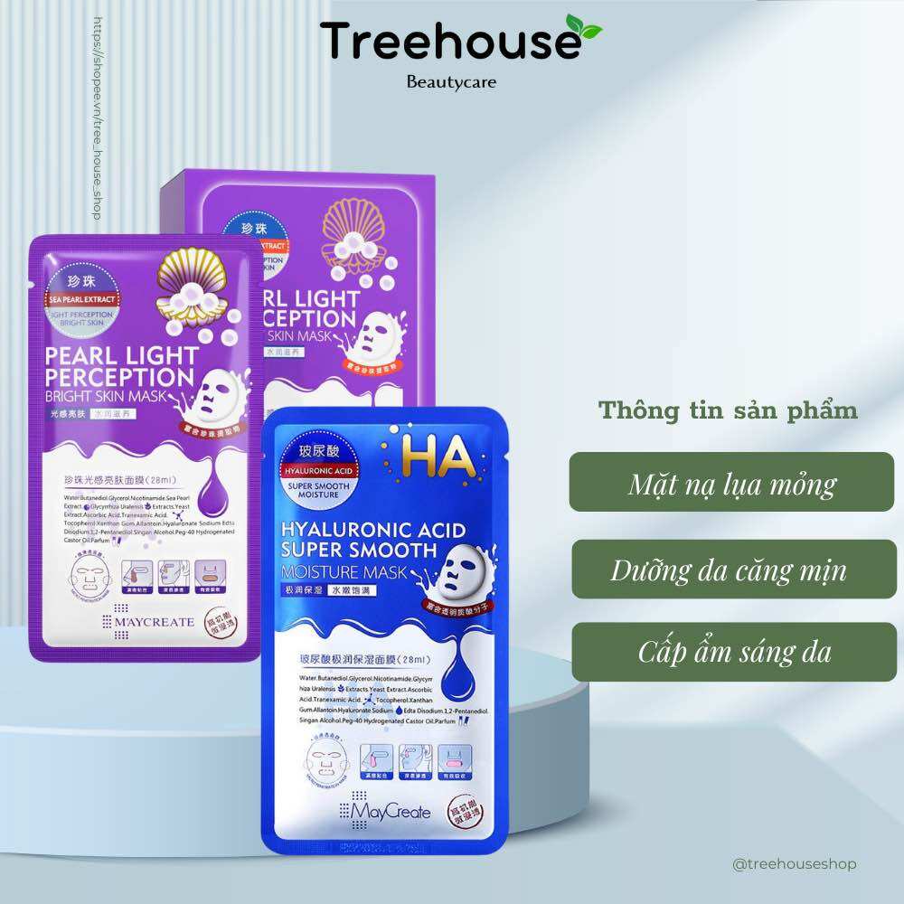 ( Hộp 20 Miếng ) Mặt Nạ HA Maycreate