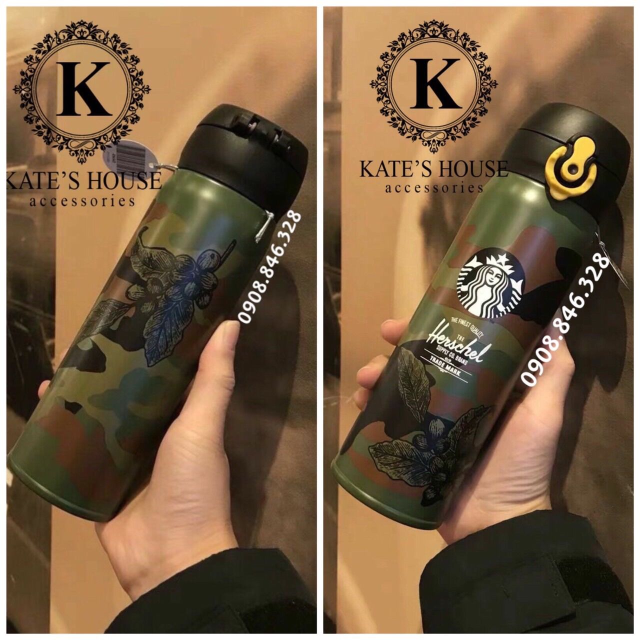 Bình giữ nhiệt Starbuck 475ml