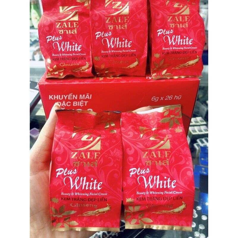 Kem zale đỏ mẫu mới chuẩn Thái Lan trắng đẹp lố 12 hộp