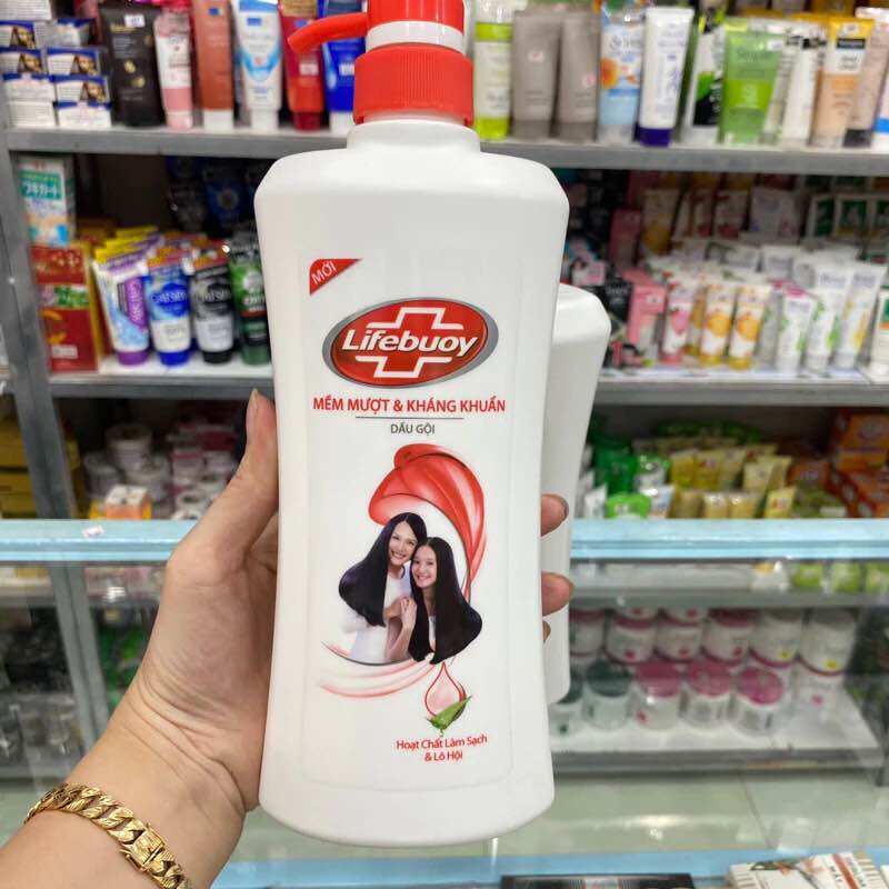 Dầu gội Lifebuoy tóc mềm mượt 640g