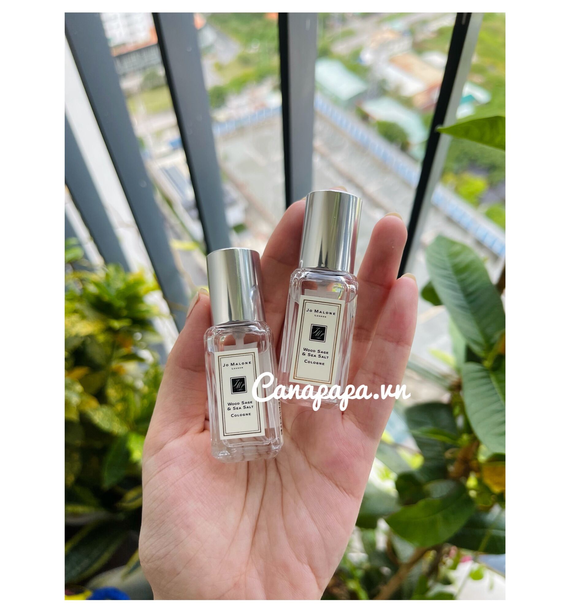 [Hcm]Nước Hoa Jo Malone Wood Sage & Sea Salt 9Ml Dạng Xịt