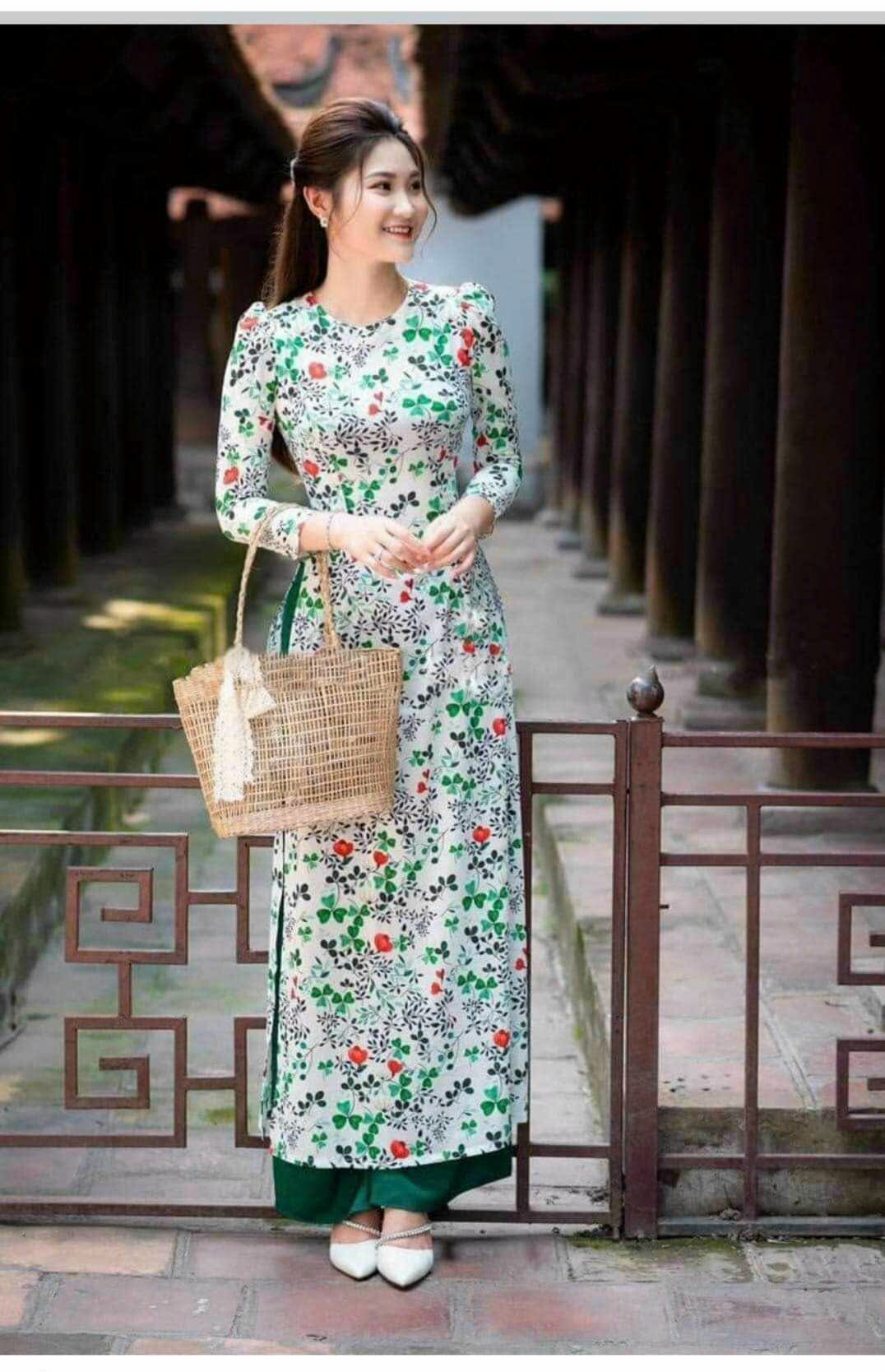 Áo dài tay phồng giá rẻ