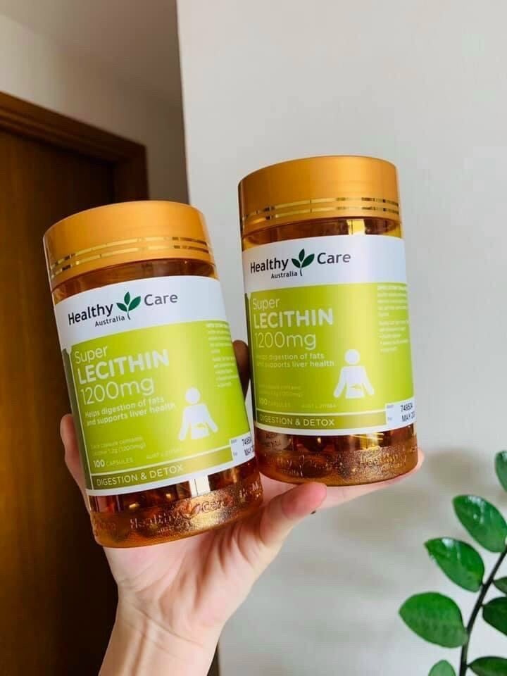 Mầm đậu nànhh Úc Healthy Care Super Lecithin bảo vệ chức năng gan - Thải  độc | Vitamin.vn