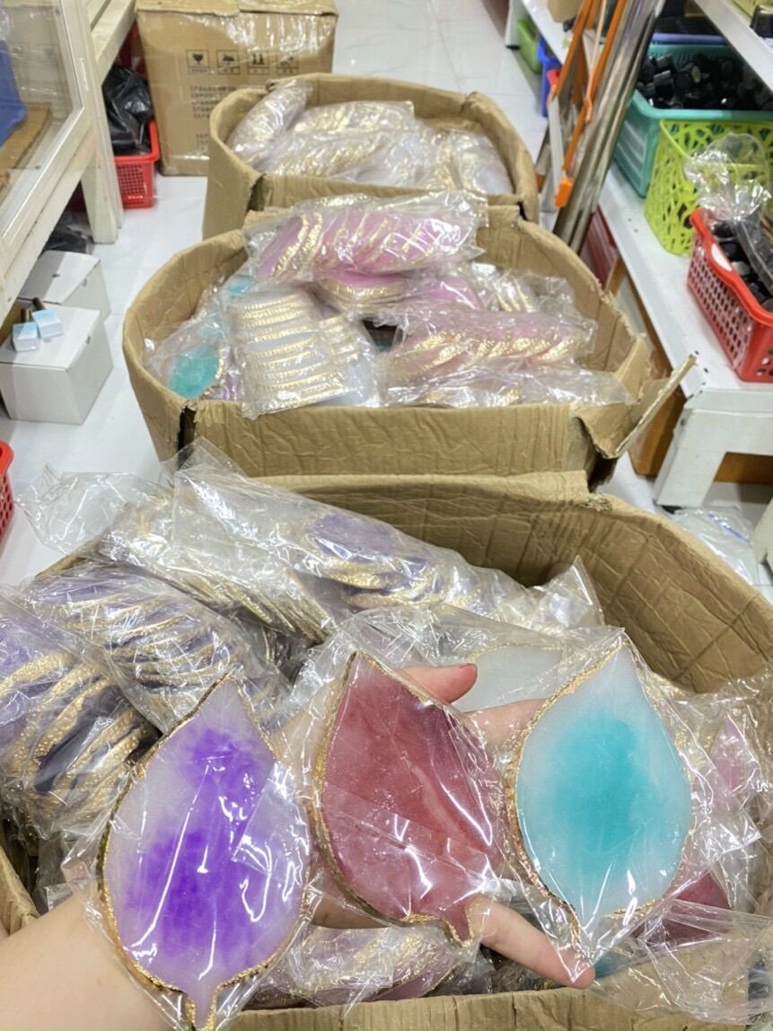 Miếng mika giả đá (tán gel vẽ , chụp ảnh)