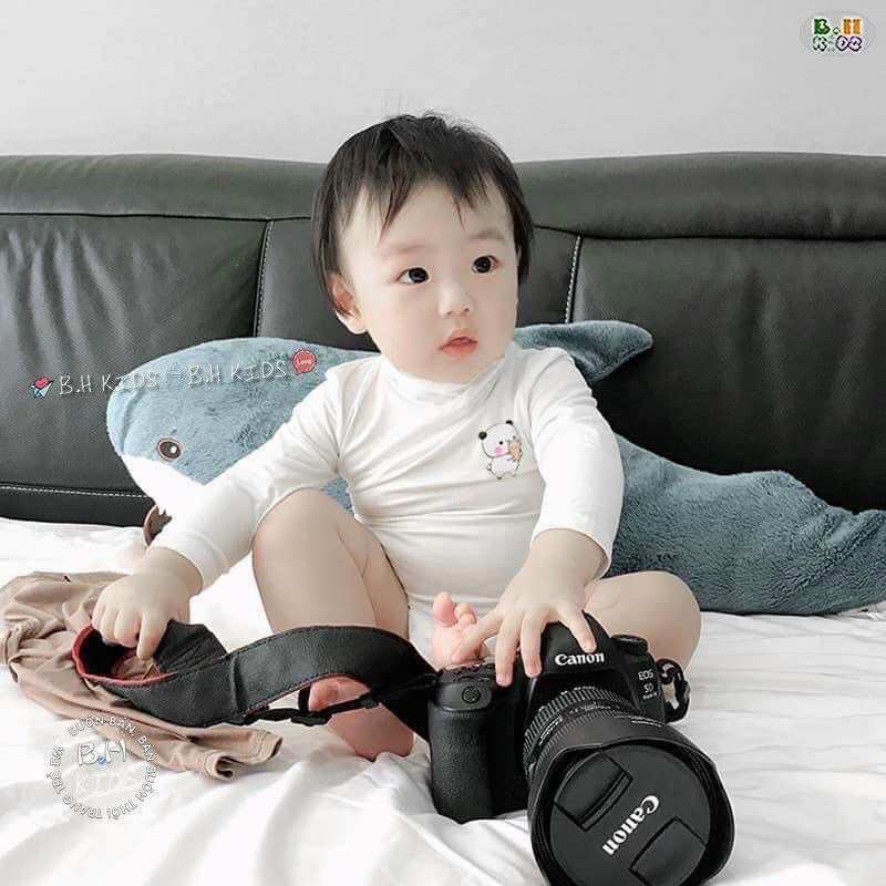 (MS51)Áo Thun Lạnh Cổ 3 Phân Cho Bé Yêu