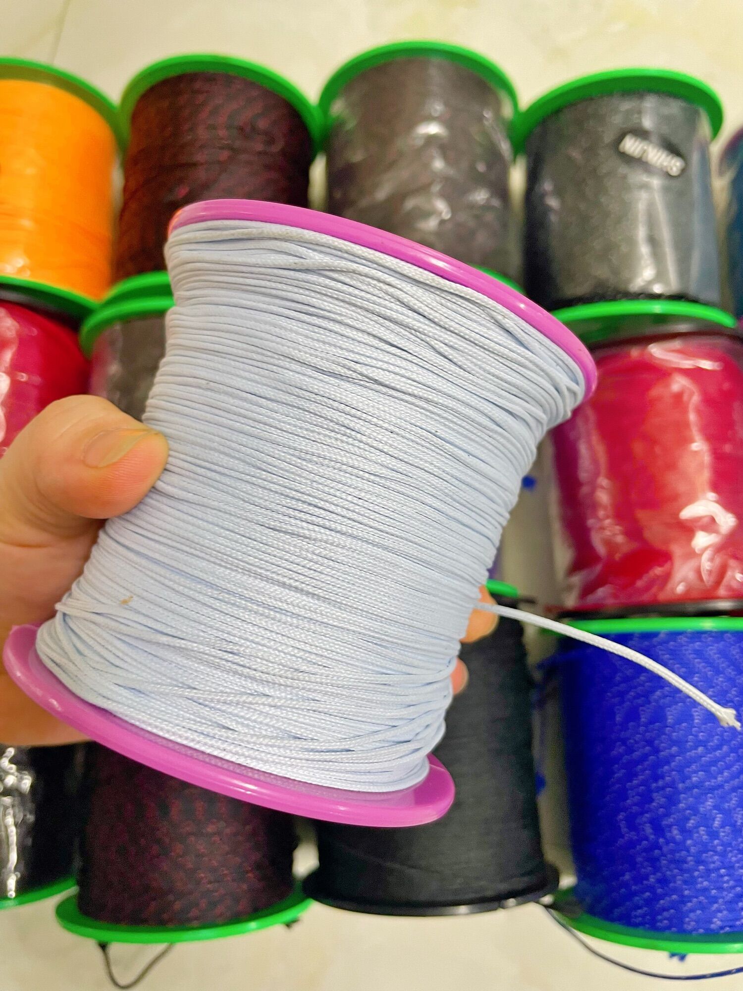Dây malai buộc lèo, buộc pas, thả diều 1m5-2m (dây 1l2-1li5)