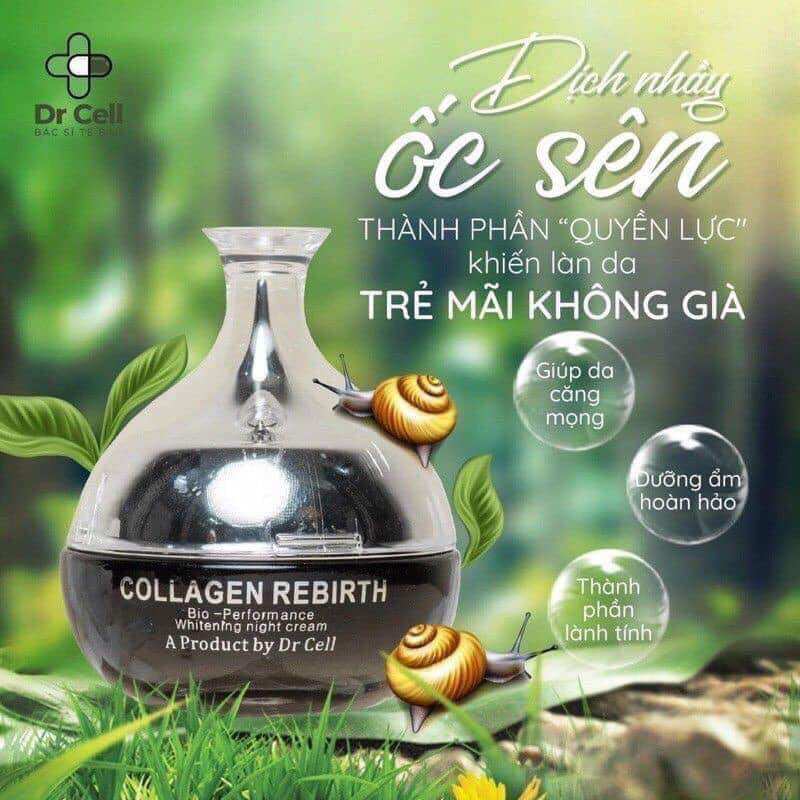 Kem Đêm Collagen Rebirth DR CELL 30gram